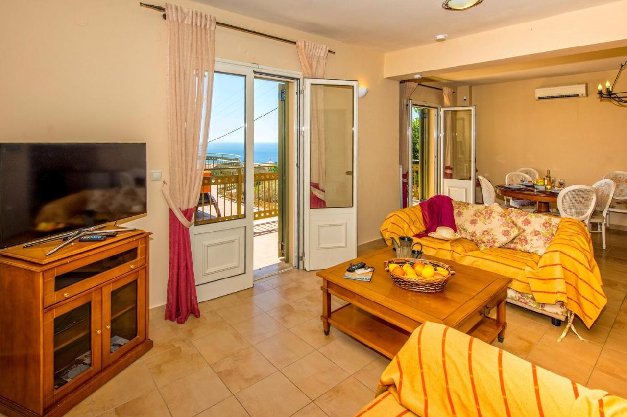 Vlachata Lourdas Beach View Villa מראה חיצוני תמונה